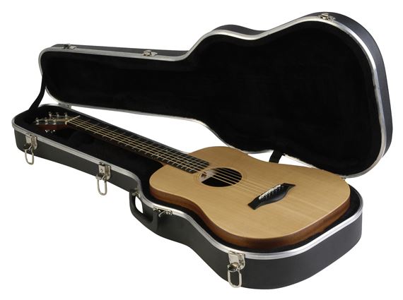 SKB 1SKB-300 Baby Taylor and Martin LX Guitar Hardshell Case Body Angled View