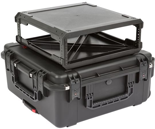 SKB 3i-2424M10 iSeries Injection Molded Fly Rack Case Front View