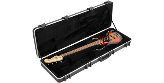 SKB 1SKB-44PRO Precision / Jazz  Hardshell TSA Bass Guitar Case Front View