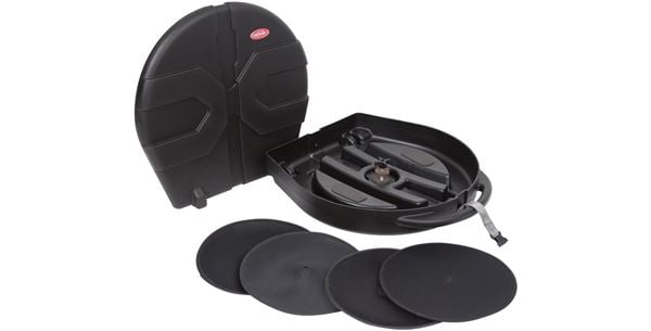 SKB CV24W Rolling Cymbal Case Front View