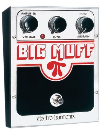 Electro-Harmonix Big Muff Pi Fuzz Pedal Front View