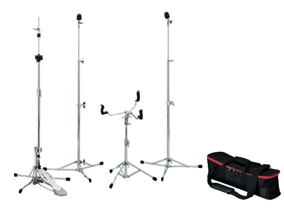 Tama Classic Series 4-Piece Hardware Pack with Carry Bag Front View