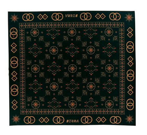 Tama TDROR 72X80 Inch Oriental Inspired Drum Rug Front View