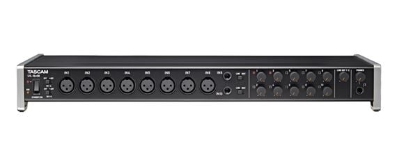 TASCAM US-16X08 USB Audio Interface Front View
