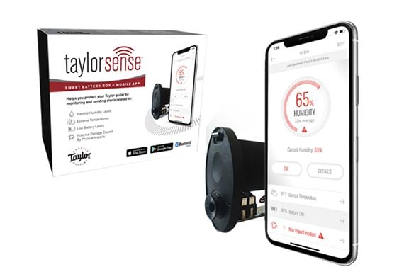 Taylor TaylorSense Guitar Health Monitoring System Front View
