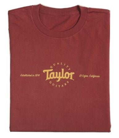 Taylor Mens Classic T-Shirt Red