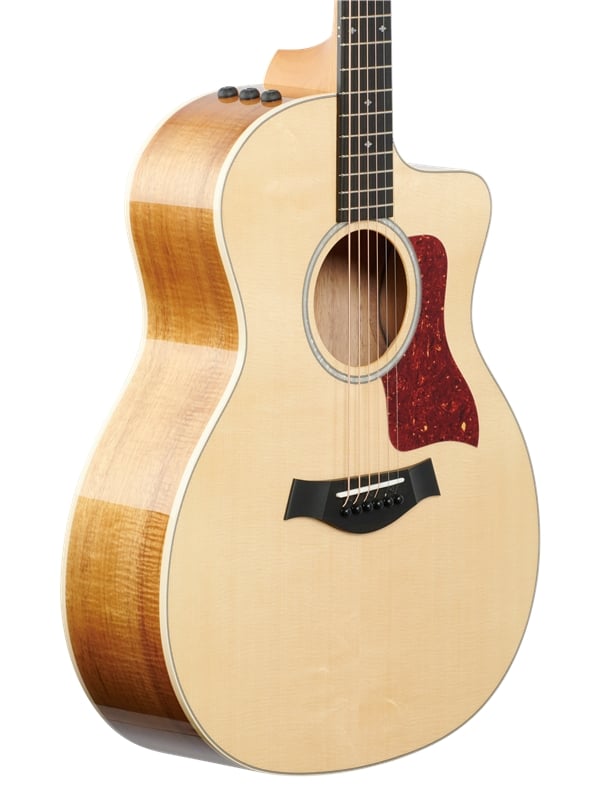 Taylor 214ce Koa Deluxe Grand Auditorium A/E Guitar with Case