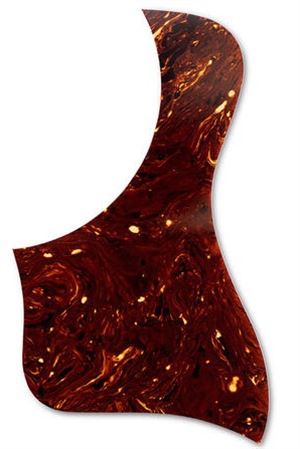 Taylor GS Mini Pickguard Left-Handed Tortiseshell Body View