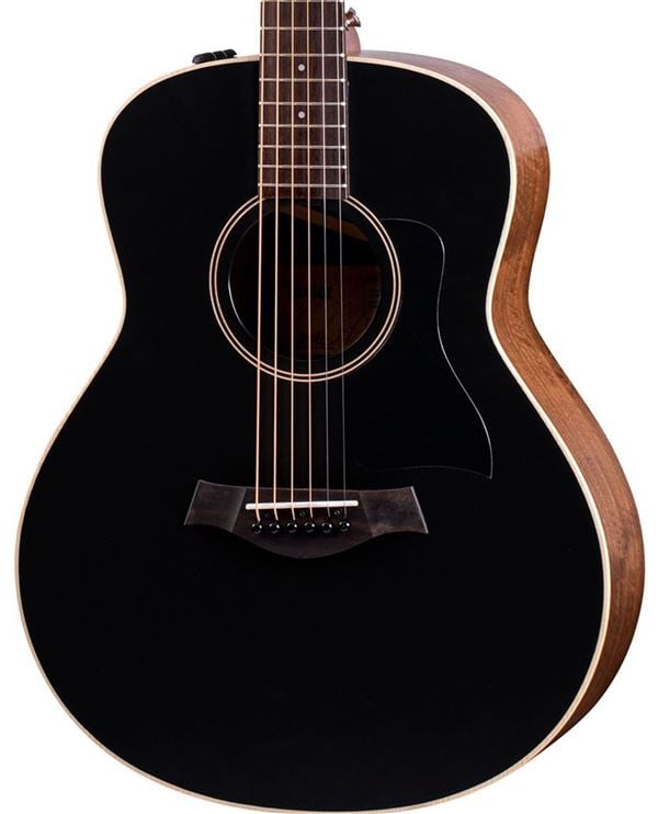 Taylor GTe Blacktop Acoustic Electric Guitar with Gig Bag