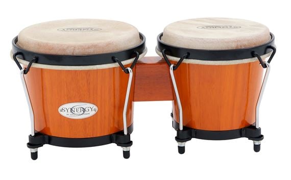 Toca 2100 Synergy Wood Bongos Front View