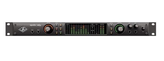 Universal Audio Apollo x8p Heritage Edition Thunderbolt Audio Interface MAC or PC Front View