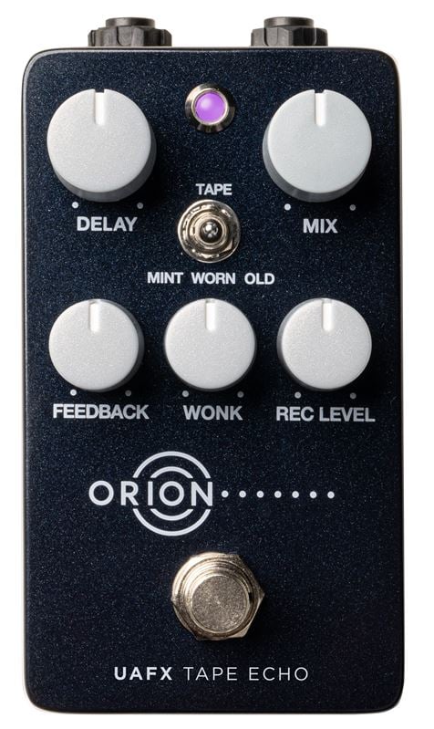 Universal Audio Orion Tape Echo Effect Pedal Front View