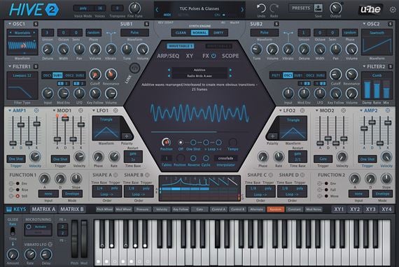 u-he Hive 2 Software Synthesizer Download