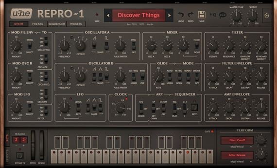 u-he Repro Software Synthesizer Download