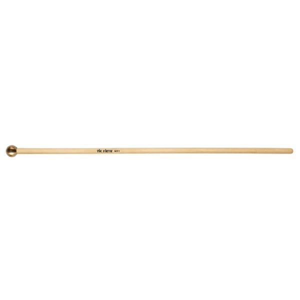 Vic Firth M11 Mallet For Bells Brass Headed Front View