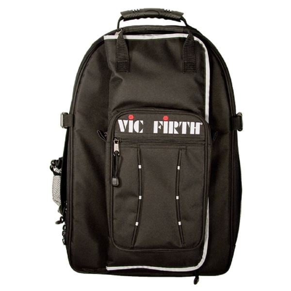 Vic Firth VicPack Drummers Backpack W/Stick Bag Front View