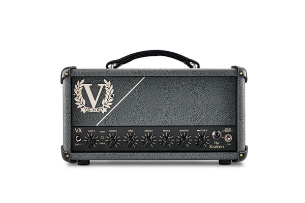 Victory VX Kraken Guitar Amplifier Head in Sleeve 50W Front View