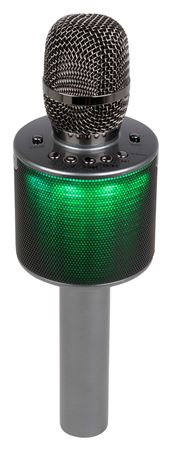 VocoPro PopUp-Oke All-In-One Wireless Karaoke Microphone With Light Front View