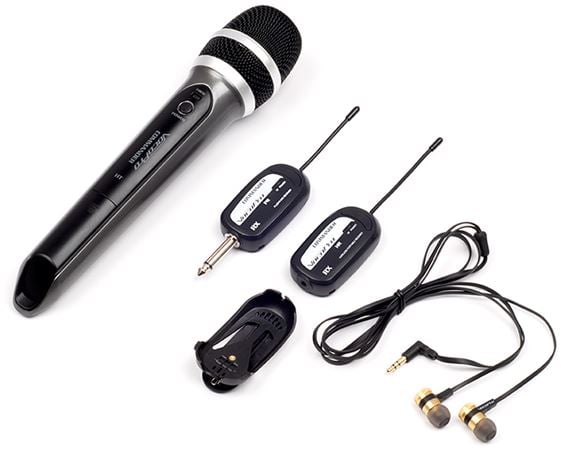 VocoPro SingAndHear-Solo Wireless Microphone/Wireless In-Ear Receiver