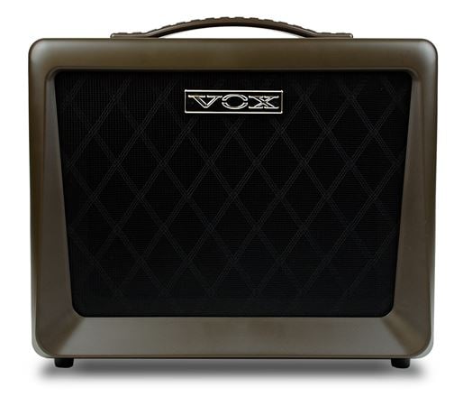Vox VX50 Acoustic Guitar Amplifier Combo with Nutube 1x8 50 Watts Front View