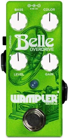 Wampler Belle Overdrive Pedal Front View
