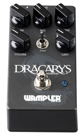 Wampler Dracarys High Gain Distortion Pedal Front View
