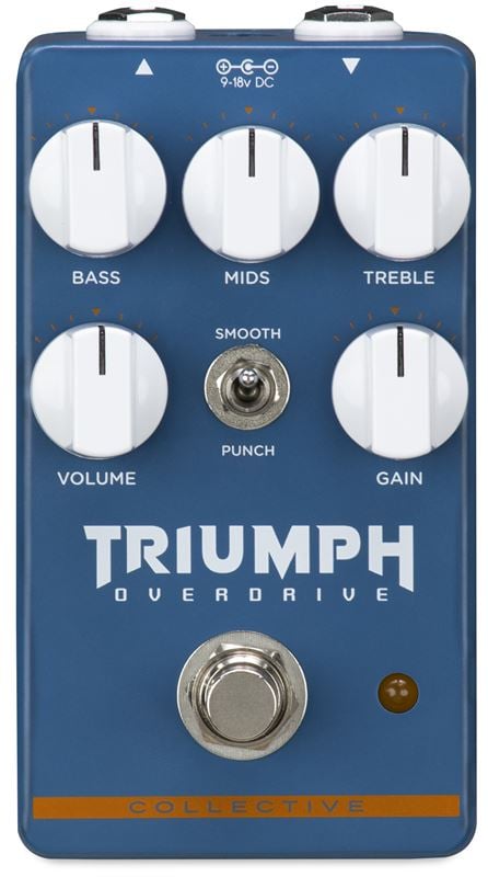 Wampler Triumph Overdrive Pedal Front View