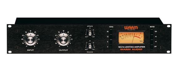 Warm Audio WA76 Discrete Compressor Front View