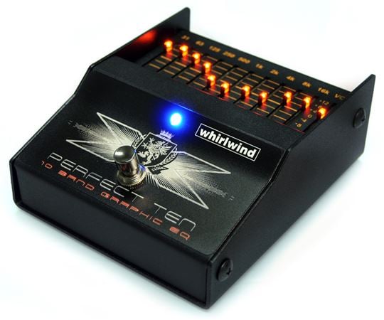Whirlwind FXEQ10P Perfect Ten 10-Band Graphic EQ Pedal