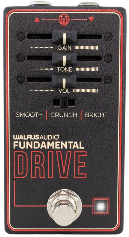 Walrus Audio Fundamental Series Overdrive Pedal Front View