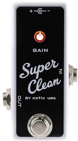 Xotic Super Clean Buffer Pedal Front View