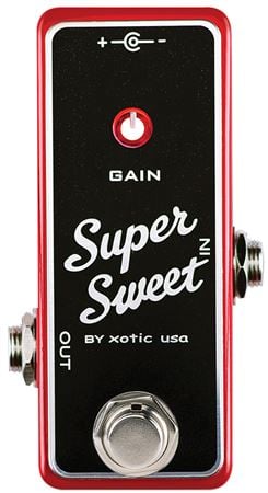 Xotic Super Sweet Booster Pedal Front View