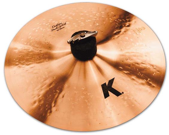 Zildjian K Custom Dark Splash Cymbal Front View