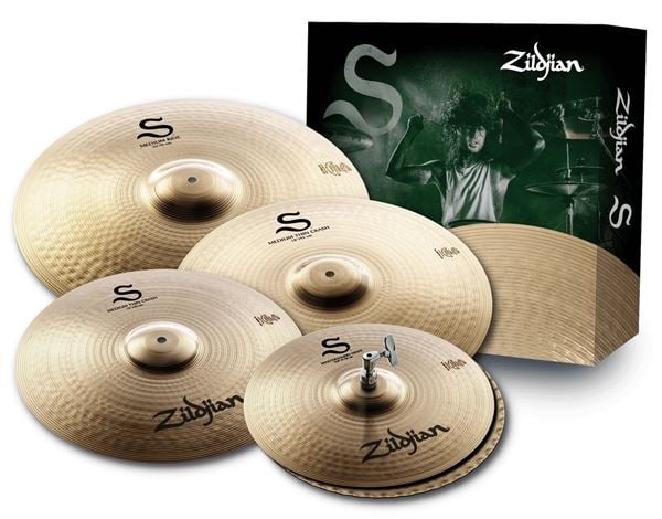 Zildjian S390 S Series Performer Cymbal Set Front View