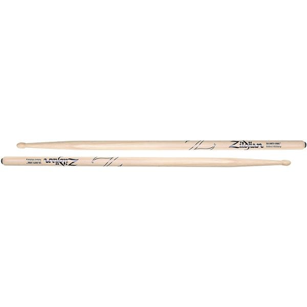 Zildjian 5A Anti-Vibe Wood Drumsticks Front View
