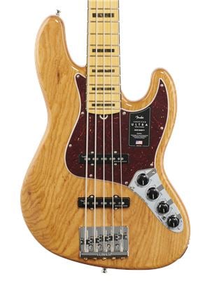 Fender American Ultra Jazz Bass V 5 String Guitar Maple Neck