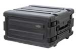 SKB Rolling Roto Molded Shock Rack Case Front View