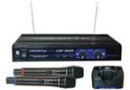VocoPro UHF3205 Rechargable Wireless Handheld Mic System Front View