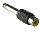 CBI 345IC 1/4 Inch TS Male to RCA Female Cable Adapter