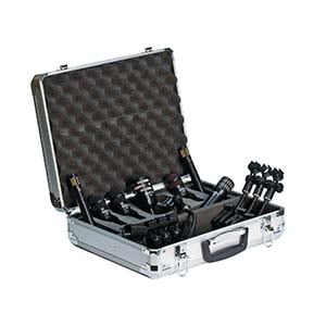 Audix DP7 Seven Microphone Drum Package With Case And Clamps