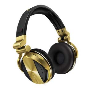 Pioneer HDJ1500N Professional DJ headphones in Gold