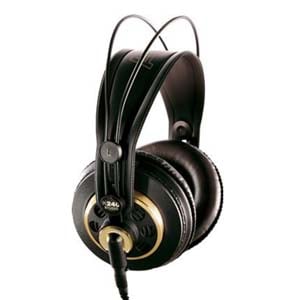 AKG K240Studio Professional Over Ear Semi Open Studio Headphones