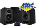 Kali Audio LP-8 Studio Monitors, WS12 Subwoofer, and MV-BT Input Module