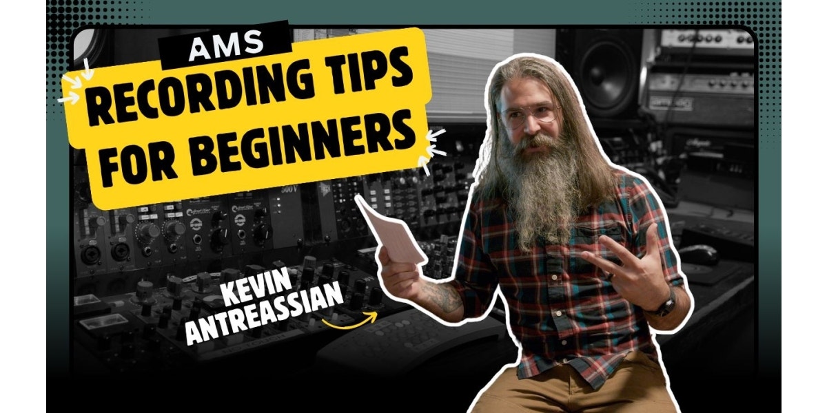 Recording Tips for Beginners: How to Make Your Recordings NOT Suck
