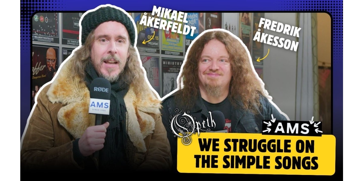 Mikael Åkerfeldt and Fredrik Åkesson of Opeth - AMS Interview