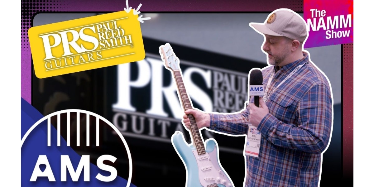 New Models and Finishes at the PRS Booth | NAMM 2026