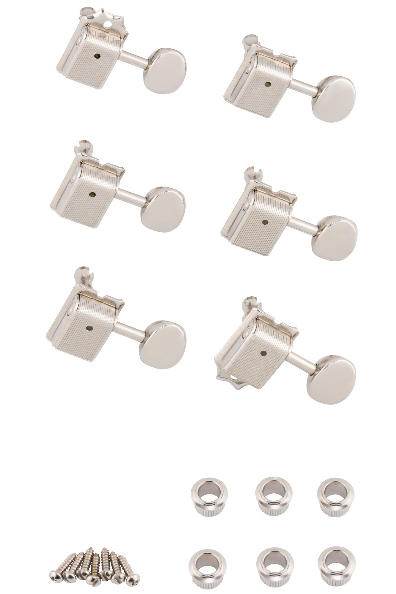 Fender American Vintage Guitar Tuning Machines Nickel Set 6
