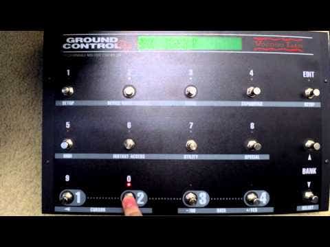 Voodoo Lab GCP Ground Control Pro MIDI Foot Controller | American ...