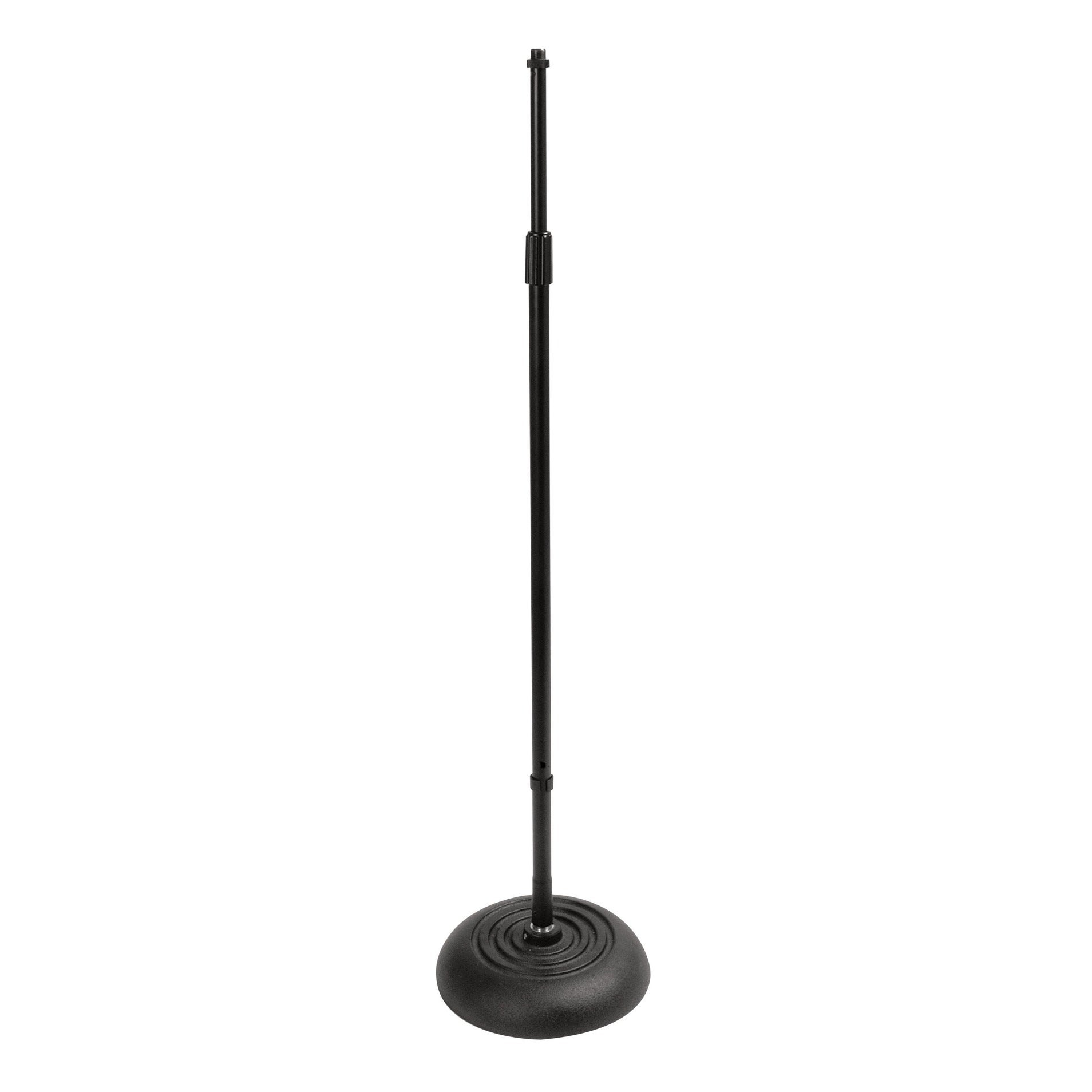 On Stage MS7201QTR Quarter Turn Round Base Microphone Stand