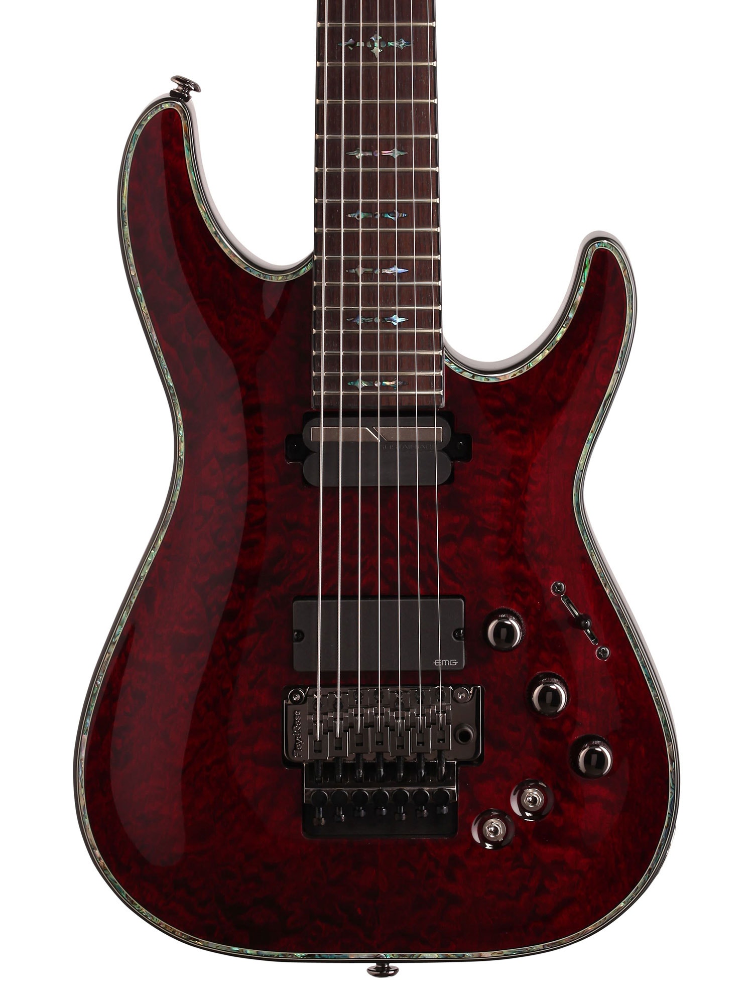 Schecter Hellraiser C7 FR Sustainiac Electric Guitar | American 
